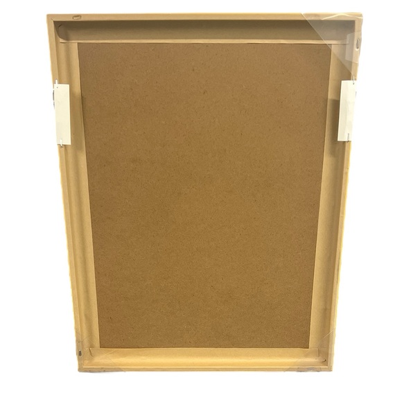 NWT LOIS OWEN Designer Art Print under glass with gold metallic frame 16x20 - Picture 4 of 8